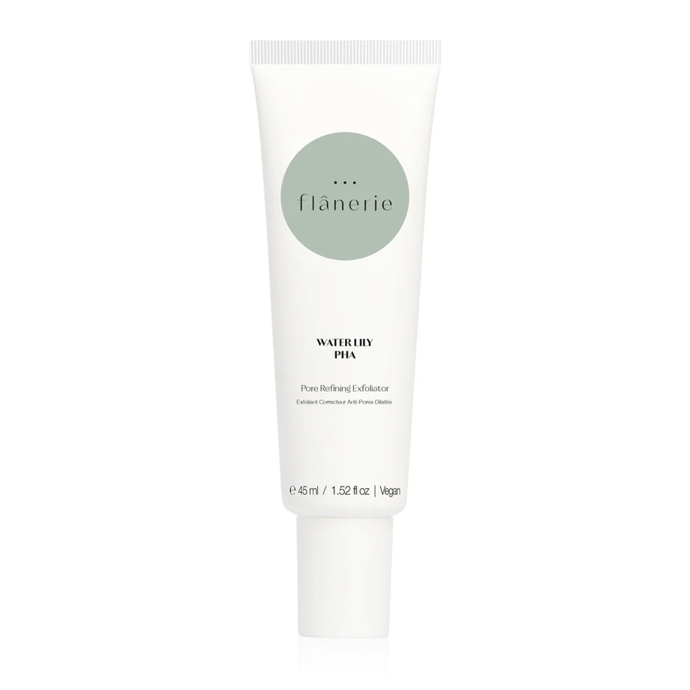 Flanerie Water Lily PHA Pore Refining Exfoliator Travel Pack 1.52 oz